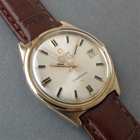 omega automatic chronometer constellation watch|vintage Omega Constellation chronometer watch.